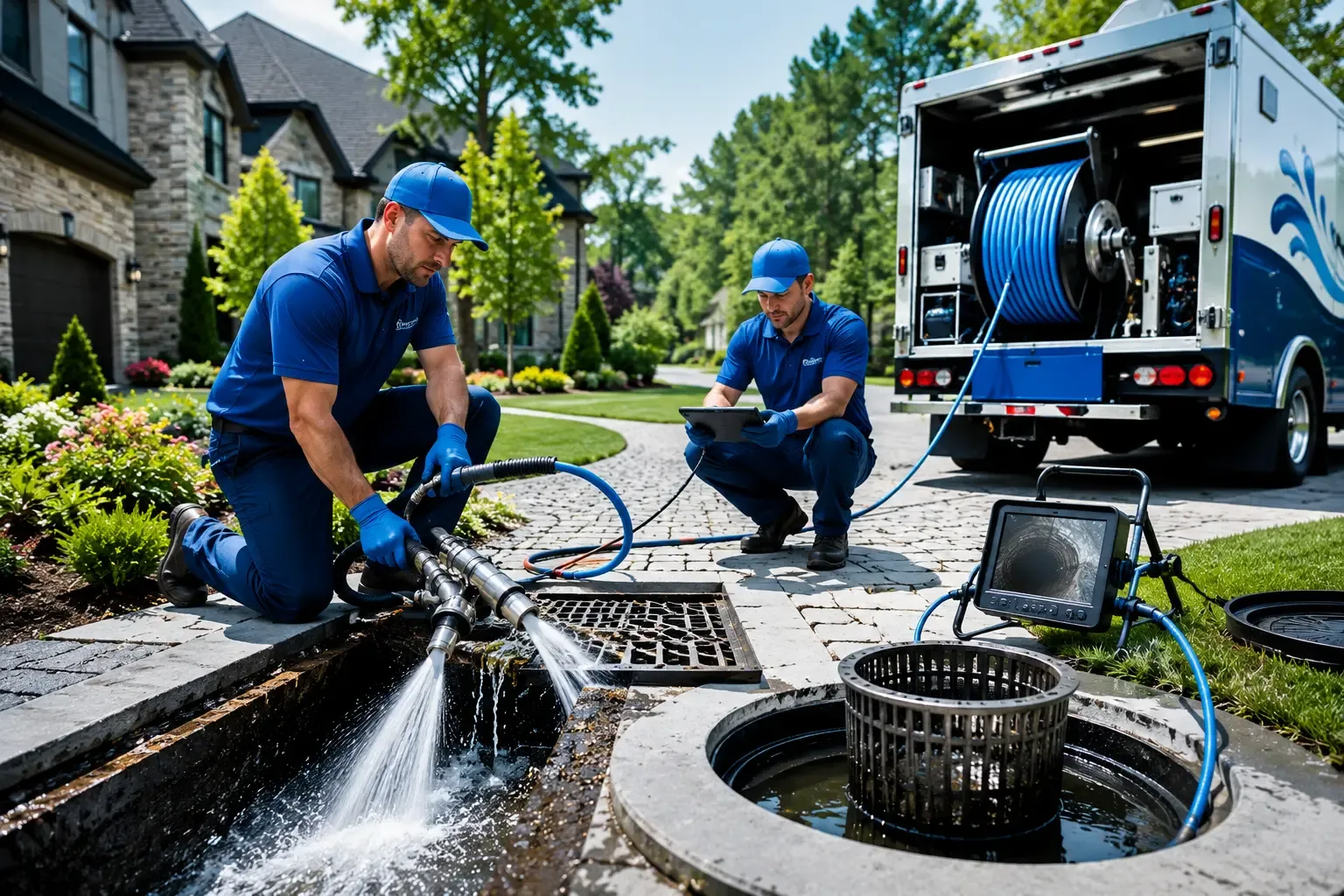 Local outdoor drain cleaning professionals in Edgerton, OH