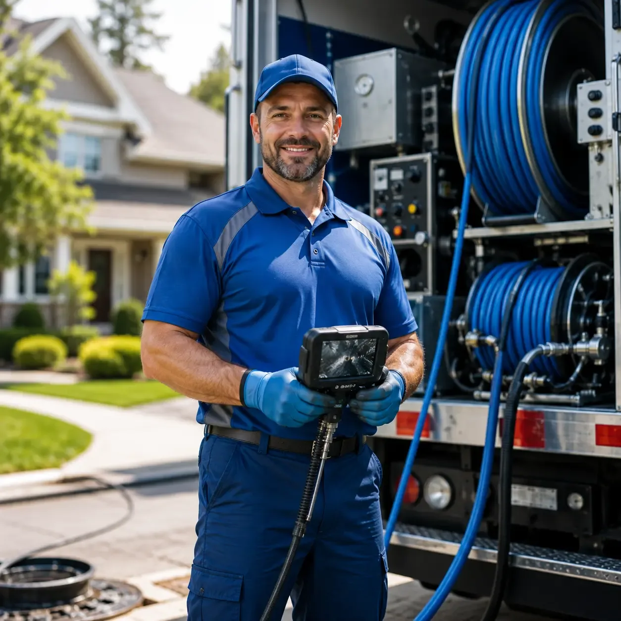 Local outdoor drain cleaning specialists in Edgerton, OH